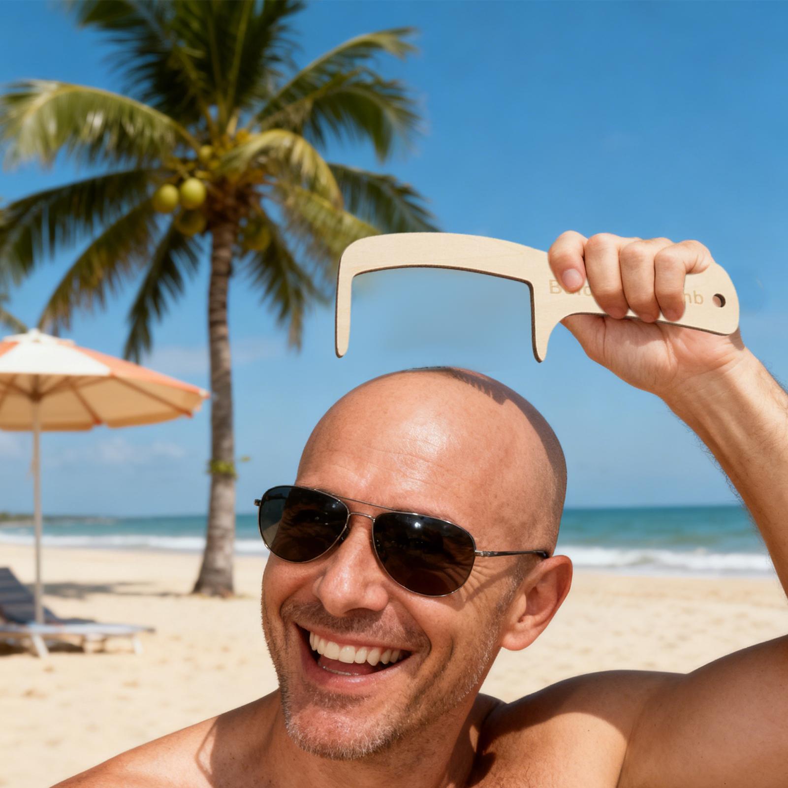 2pcs Funny Bald Man Grooming T - Men'S Grooming Product recension och pris