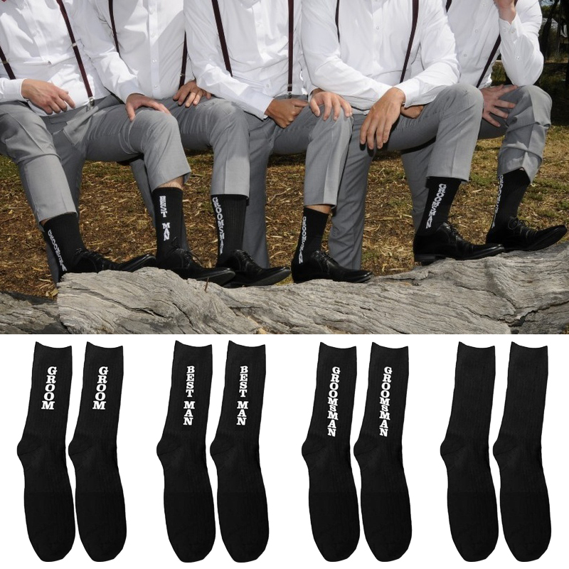 Wedding Socks Men Socks Groom  - Men'S Grooming Product recension och pris