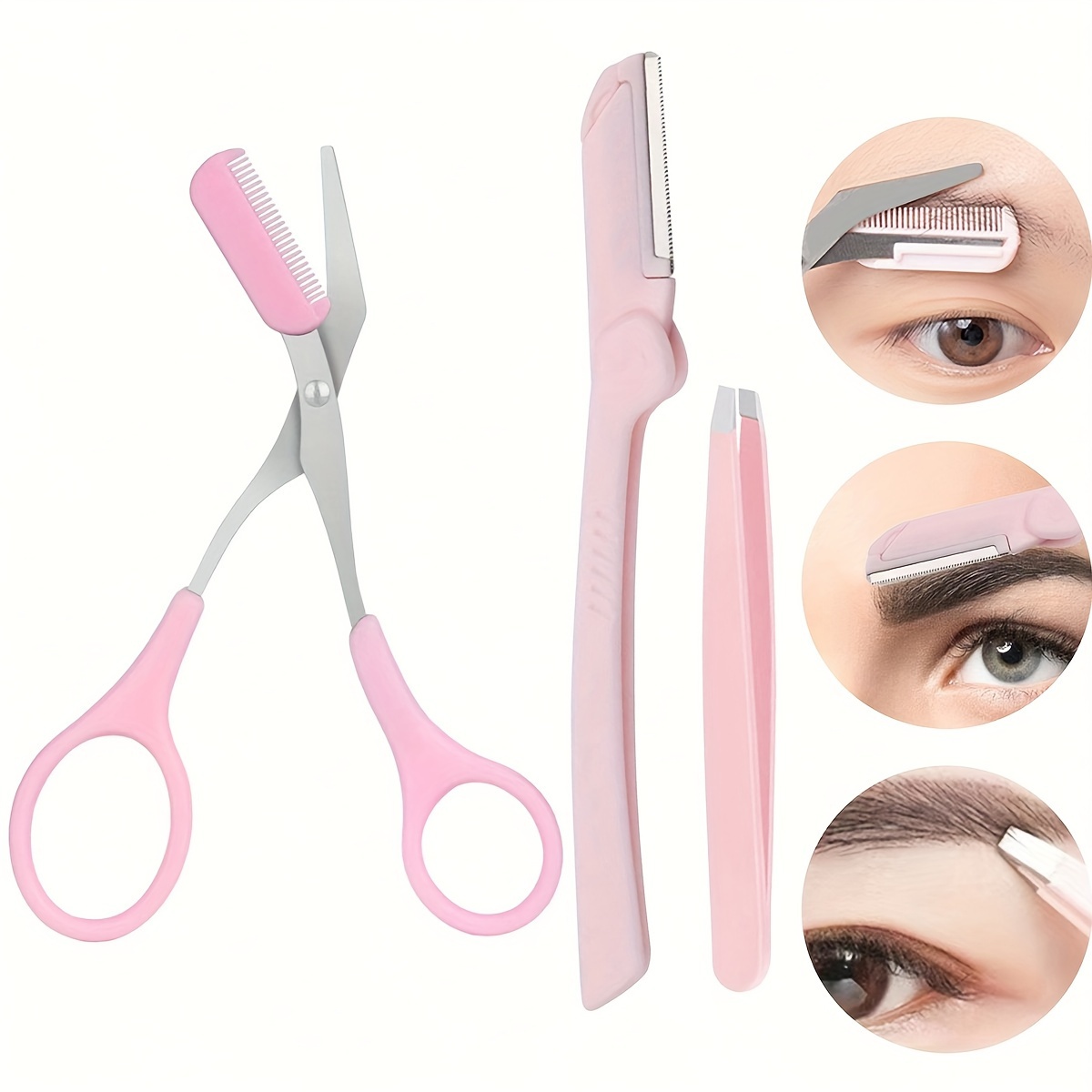 3pcs Set Eyebrow Kit For Women - Men'S Grooming Product recension och pris